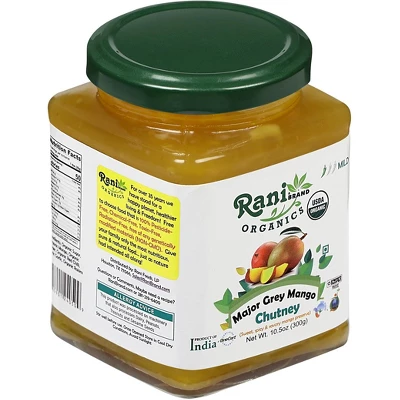 Organic Major Grey Mango Chutney - 10.5oz (300g) - Rani Brand Authentic Indian Products 7 Organic Major Grey Mango Chutney - 10.5oz (300g) - Rani Brand Authentic Indian Products - Image 5