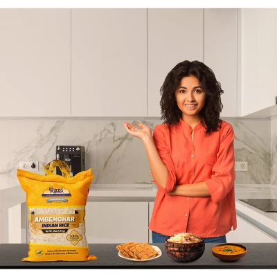 Ambemohar Indian Rice 64oz (4lbs) 1.81kg - Rani Brand Authentic Indian Products 3 Ambemohar Indian Rice 64oz (4lbs) 1.81kg - Rani Brand Authentic Indian Products