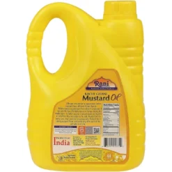 Mustard Oil (Kachi Ghani) - 67.6 Ounce (2 Liter) Pack Of 6 - Rani Brand Authentic Indian Products -Kitchen GUEST 3a5b064e 240a 47e6 bfcc 3ed7856c6f9e