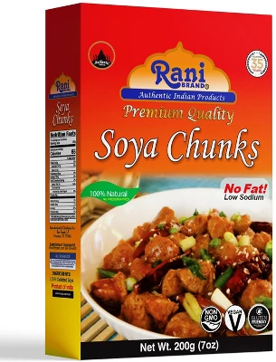 Rani Brand Authentic Indian Foods - Soya Chunks (High Protein) 8 Rani Brand Authentic Indian Foods - Soya Chunks (High Protein) - Image 6