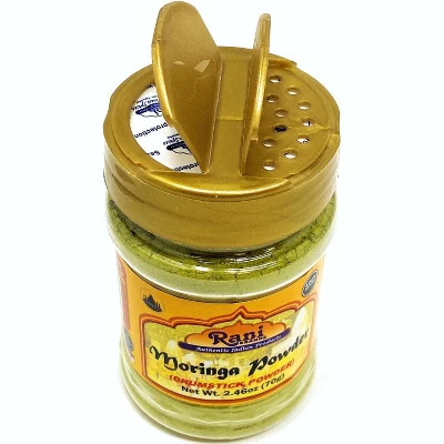 Moringa Powder (Drumstick Powder) - 2.46oz (70g) - Rani Brand Authentic Indian Products 9 Moringa Powder (Drumstick Powder) - 2.46oz (70g) - Rani Brand Authentic Indian Products - Image 7