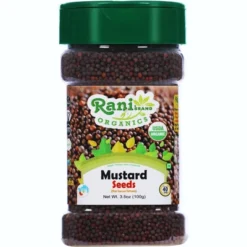 Rani Brand Authentic Indian Foods | Mustard Seeds (Black Kali Sarson) -Kitchen GUEST 3cb229b5 d322 40cb b97c f0ec0958bb29