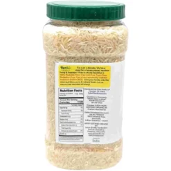 Platinum White Basmati Rice Extra Long - 56oz (3.5lbs) PET Jar - Rani Brand Authentic Indian Products