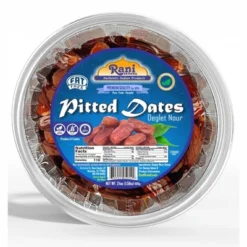 Pitted Dates (Deglet Nour) Raw Dried Fruit 24oz (1.5lbs) 680g Pack Of 6 - Rani Brand Authentic Indian Products -Kitchen GUEST 3ef0fa15 e869 473f 99de 7b17b5faf9ac
