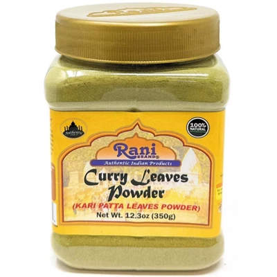 Rani Brand Authentic Indian Foods | Curry Leaves (Kari Neem Patha) Powder 9 Rani Brand Authentic Indian Foods | Curry Leaves (Kari Neem Patha) Powder - Image 7