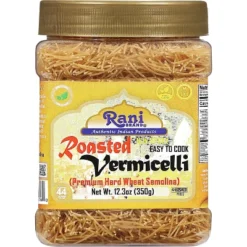 Roasted Vermicelli (Roasted Wheat Noodles) - 12.25oz (350g) PET Jar - Rani Brand Authentic Indian Products -Kitchen GUEST 406d8101 c803 43bd bec3 13085ea42e61
