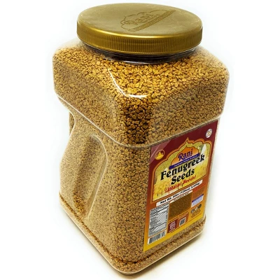 Fenugreek (Methi) Whole Seeds - 128oz (8lbs) 3.62kg - Rani Brand Authentic Indian Products 4 Fenugreek (Methi) Whole Seeds - 128oz (8lbs) 3.62kg - Rani Brand Authentic Indian Products - Image 2