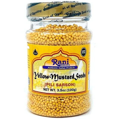 Rani Brand Authentic Indian Foods | Yellow Mustard Seeds Whole 8 Rani Brand Authentic Indian Foods | Yellow Mustard Seeds Whole - Image 6