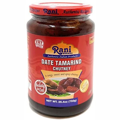 Dates & Tamarind (Imli) Chutney - 26.5oz (750g) - Rani Brand Authentic Indian Products 8 Dates & Tamarind (Imli) Chutney - 26.5oz (750g) - Rani Brand Authentic Indian Products - Image 6
