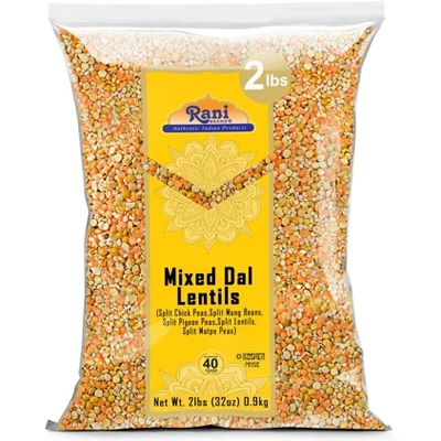 Mixed Dal (5 Split Dals) - 32oz (2lbs) 908g - Rani Brand Authentic Indian Products 7 Mixed Dal (5 Split Dals) - 32oz (2lbs) 908g - Rani Brand Authentic Indian Products - Image 5