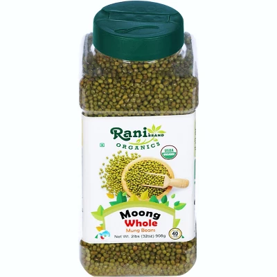Organic Moong Whole (Whole Mung Beans W/Skin) - Rani Brand Authentic Indian Products 9 Organic Moong Whole (Whole Mung Beans W/Skin) - Rani Brand Authentic Indian Products - Image 7
