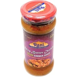 Spicy Butter Chicken Curry Vegan Simmer Sauce - 14oz (400g) Pack Of 6 - Rani Brand Authentic Indian Products -Kitchen GUEST 443944bc 2797 45fa bc1b f448b99e1ebc