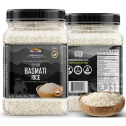 Silver White Basmati Rice Extra Long - 32oz (2lbs) PET Jar - Rani Brand Authentic Indian Products -Kitchen GUEST 456bc6bf 3294 45f4 af3c f599246c8b95