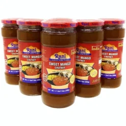 Sweet Mango Chutney - 17.6oz (1.1lbs) 500g Pack Of 6 - Rani Brand Authentic Indian Products -Kitchen GUEST 461bfe69 52ad 4391 9258 77ca4fe13155