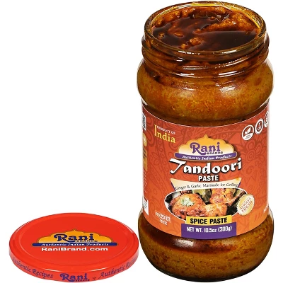 Tandoori Paste (No Colors) 10.5oz (300g) Pack Of 5+1 FREE - Rani Brand Authentic Indian Products 4 Tandoori Paste (No Colors) 10.5oz (300g) Pack Of 5+1 FREE - Rani Brand Authentic Indian Products - Image 2