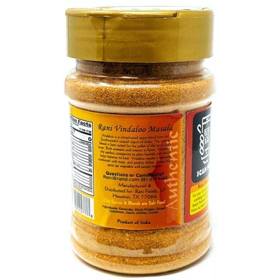 Rani Brand Authentic Indian Foods | Vindaloo Curry Masala, Indian 7 Spice Blend 6 Rani Brand Authentic Indian Foods | Vindaloo Curry Masala, Indian 7 Spice Blend - Image 4