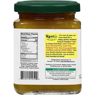 Organic Major Grey Mango Chutney - 10.5oz (300g) - Rani Brand Authentic Indian Products 5 Organic Major Grey Mango Chutney - 10.5oz (300g) - Rani Brand Authentic Indian Products - Image 3