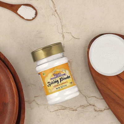 Rani Baking Powder - 5oz (150g) - Rani Brand Authentic Indian Products 4 Rani Baking Powder - 5oz (150g) - Rani Brand Authentic Indian Products - Image 2