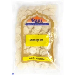 Sabudana (Sago) Papad White - 14oz (400g) - Rani Brand Authentic Indian Products -Kitchen GUEST 4f7910e0 6385 4665 bcd7 e33aec27a274