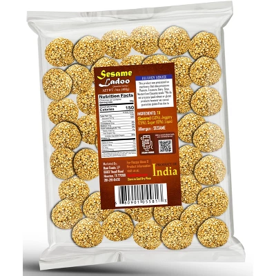 Rani Brand Authentic Indian Foods | Sesame Ladoo (Round Sesame Brittle Candy) 7 Rani Brand Authentic Indian Foods | Sesame Ladoo (Round Sesame Brittle Candy) - Image 5