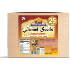 Fennel Seeds (Saunf Sabut) - 400oz (25lbs) 11.36kg - Rani Brand Authentic Indian Products 12 Fennel Seeds (Saunf Sabut) - 400oz (25lbs) 11.36kg - Rani Brand Authentic Indian Products -Kitchen GUEST 51f80f9c f3fc 4e30 9ade 07ece03a6ffe