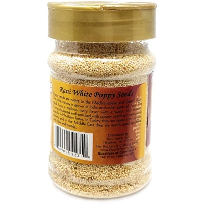 Rani Brand Authentic Indian Foods | White Poppy Seeds Whole (Khus Khus) 6 Rani Brand Authentic Indian Foods | White Poppy Seeds Whole (Khus Khus) - Image 4