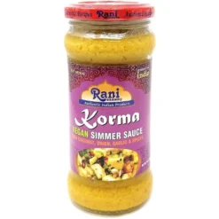 Korma Curry Vegan Simmer Sauce - 14oz (400g) Pack Of 6 - Rani Brand Authentic Indian Products -Kitchen GUEST 57df8071 b6fc 46ab b416 660e2e957127