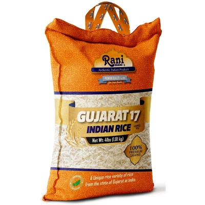 Gujarat 17 Indian Rice 64oz (4lbs) 1.81kg - Rani Brand Authentic Indian Products 6 Gujarat 17 Indian Rice 64oz (4lbs) 1.81kg - Rani Brand Authentic Indian Products - Image 4
