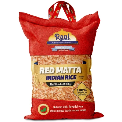 Red Matta Indian Rice 64oz (4lbs) 1.81kg - Rani Brand Authentic Indian Products 9 Red Matta Indian Rice 64oz (4lbs) 1.81kg - Rani Brand Authentic Indian Products - Image 7
