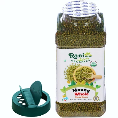 Organic Moong Whole (Whole Mung Beans W/Skin) - Rani Brand Authentic Indian Products 7 Organic Moong Whole (Whole Mung Beans W/Skin) - Rani Brand Authentic Indian Products - Image 5