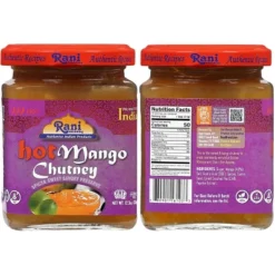 3-in-1 Mango Chutney (Hot, Sweet, Major Grey) - 12.3oz (350g) - Rani Brand Authentic Indian Products -Kitchen GUEST 5ed378ed 9757 49cd 8ac8 228eb7b0fbce