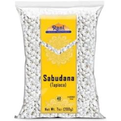 Sabudana (Tapioca / Sago) Pearls - 7oz (200g) - Rani Brand Authentic Indian Products 11 Sabudana (Tapioca / Sago) Pearls - 7oz (200g) - Rani Brand Authentic Indian Products -Kitchen GUEST 5f1da688 a53a 43a9 9b08 4c723acfd7f8