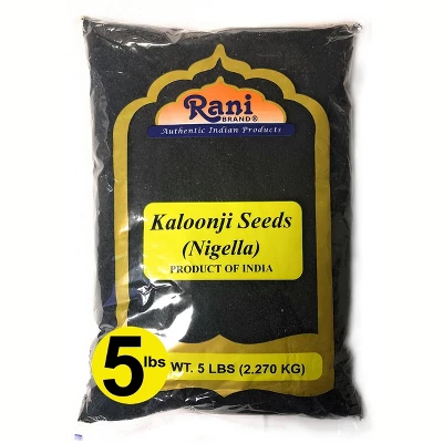 Rani Brand Authentic Indian Foods | Kalonji (Black Seed, Nigella Sativa) Seeds 14 Rani Brand Authentic Indian Foods | Kalonji (Black Seed, Nigella Sativa) Seeds - Image 12