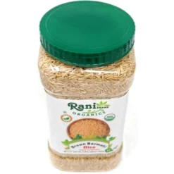 Brown Basmati Rice Extra Long - 56oz (3.5lbs) 1.59kg PET Jar - Rani Brand Authentic Indian Products -Kitchen GUEST 629456bc 522e 429b 8e5c 64896213e7b8