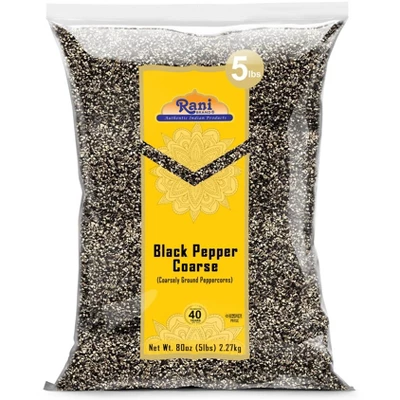 Rani Brand Authentic Indian Foods | Black Pepper Coarse Ground (28 Mesh) 8 Rani Brand Authentic Indian Foods | Black Pepper Coarse Ground (28 Mesh) - Image 6