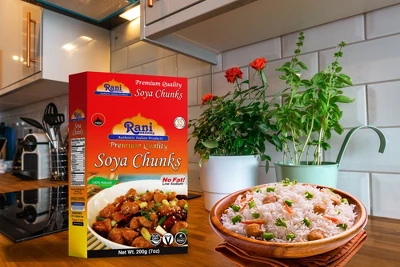 Rani Brand Authentic Indian Foods - Soya Chunks (High Protein) 3 Rani Brand Authentic Indian Foods - Soya Chunks (High Protein)