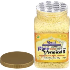 Plain Vermicelli (Wheat Noodles) - 28oz (1.75lbs) 800g PET Jar - Rani Brand Authentic Indian Products 12 Plain Vermicelli (Wheat Noodles) - 28oz (1.75lbs) 800g PET Jar - Rani Brand Authentic Indian Products -Kitchen GUEST 66af207f 1714 4168 9f80 890d3a882e50