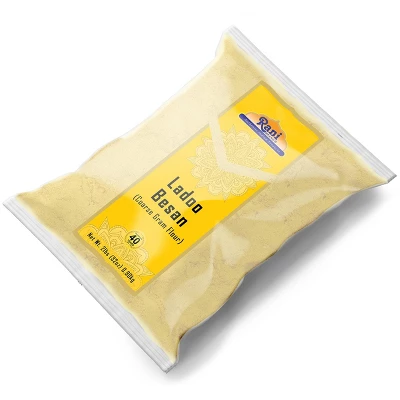 Rani Brand Authentic Indian Foods | Ladoo Besan (Coarse Gram Flour) 5 Rani Brand Authentic Indian Foods | Ladoo Besan (Coarse Gram Flour) - Image 3