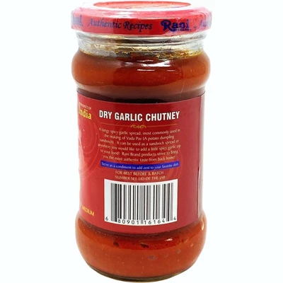 Garlic Chutney - 10.5oz (300g) - Rani Brand Authentic Indian Products 4 Garlic Chutney - 10.5oz (300g) - Rani Brand Authentic Indian Products - Image 2
