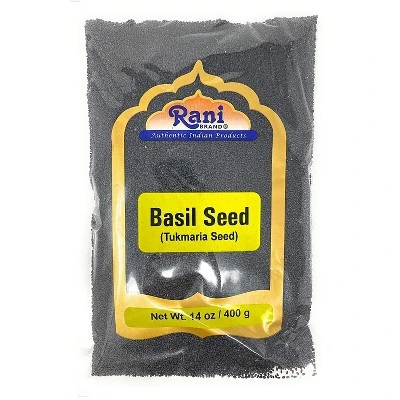 Rani Brand Authentic Indian Foods | Tukmaria (Natural Holy Basil Seeds) 6 Rani Brand Authentic Indian Foods | Tukmaria (Natural Holy Basil Seeds) - Image 4