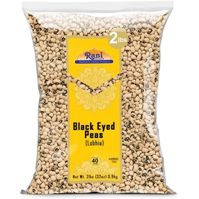 Black Eyed Peas (Dried Lobia) - 32oz (2lbs) 908g - Rani Brand Authentic Indian Products 10 Black Eyed Peas (Dried Lobia) - 32oz (2lbs) 908g - Rani Brand Authentic Indian Products - Image 8