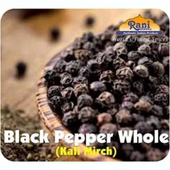 Rani Brand Authentic Indian Foods | Black Pepper Whole (Peppercorns) MG-1 Grade 19 Rani Brand Authentic Indian Foods | Black Pepper Whole (Peppercorns) MG-1 Grade -Kitchen GUEST 70584aa6 6125 4190 a2c9 b96a85accee4