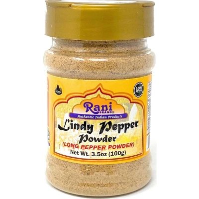 Lindy Pepper (Long Pepper) Powder - 3.5oz (100g) - Rani Brand Authentic Indian Products 10 Lindy Pepper (Long Pepper) Powder - 3.5oz (100g) - Rani Brand Authentic Indian Products - Image 8