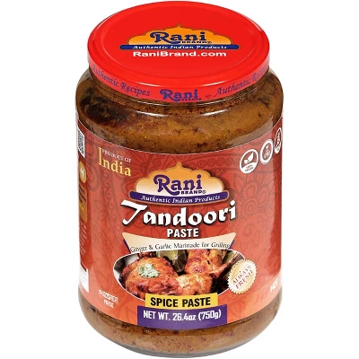 Tandoori Paste (No Colors) 26.5oz (750g) Pack Of 5+1 FREE - Rani Brand Authentic Indian Products 7 Tandoori Paste (No Colors) 26.5oz (750g) Pack Of 5+1 FREE - Rani Brand Authentic Indian Products - Image 5