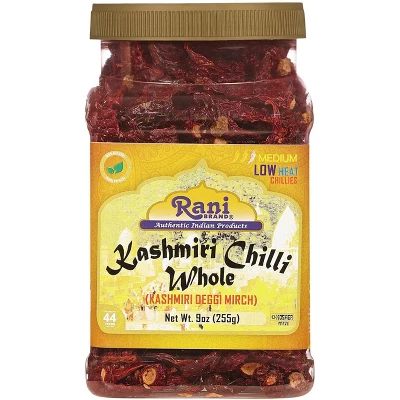 Rani Brand Authentic Indian Foods | Kashmiri Chilli Whole (Deggi Mirch, Low Heat) 15 Rani Brand Authentic Indian Foods | Kashmiri Chilli Whole (Deggi Mirch, Low Heat) - Image 13