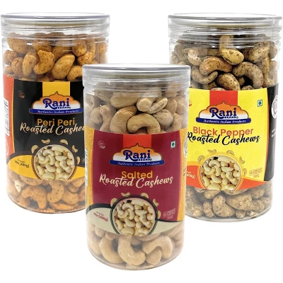 Rani Brand Authentic Indian Foods | Roasted Cashews Variety Pack 10 Rani Brand Authentic Indian Foods | Roasted Cashews Variety Pack - Image 8