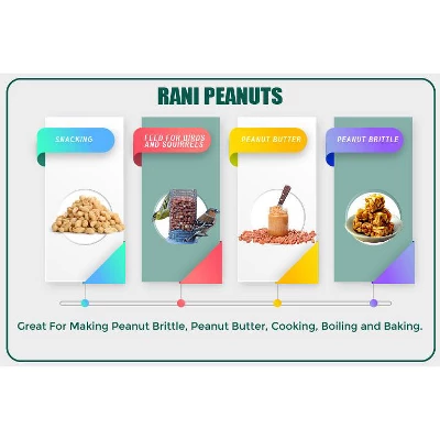 Peanuts Raw Whole W/Skin (uncooked, Unsalted) - 40oz (2.5lbs) - Rani Brand Authentic Indian Products 4 Peanuts Raw Whole W/Skin (uncooked, Unsalted) - 40oz (2.5lbs) - Rani Brand Authentic Indian Products - Image 2