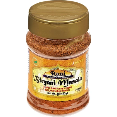 Biryani Masala, Indian 7-Spice Seasoning - 3oz (85g) - Rani Brand Authentic Indian Products 7 Biryani Masala, Indian 7-Spice Seasoning - 3oz (85g) - Rani Brand Authentic Indian Products - Image 5
