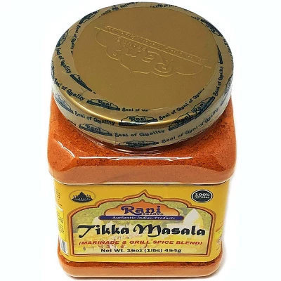 Tikka Masala Indian, 7-Spice Blend - 16oz (1lb) 454g - Rani Brand Authentic Indian Products 3 Tikka Masala Indian, 7-Spice Blend - 16oz (1lb) 454g - Rani Brand Authentic Indian Products