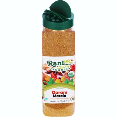 Organic Garam Masala, Indian 7-Spice Blend - 16oz (1lb) 454g - Rani Brand Authentic Indian Products 8 Organic Garam Masala, Indian 7-Spice Blend - 16oz (1lb) 454g - Rani Brand Authentic Indian Products - Image 6
